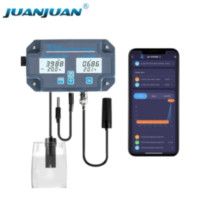 6 in 1 Digital Water Quality Analyzer PH EC TDS SALT G.S Temperature APP Remote Online Wifi Monitor-PH176
