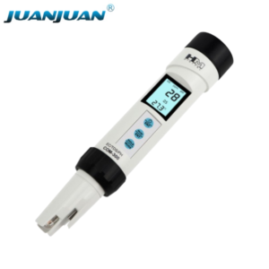 COM-300 Water Quality Digital Measurement Tools 4 in 1 TDS EC Temp PH Meter for Waterproof Testing Device-EC022