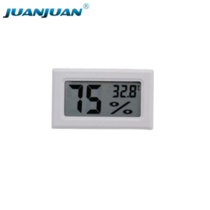 Black and White Mini LCD Detector Indoor Temperature Sensor Digital Temperature Humidity Meter Thermometer Hygrometer-HYT009