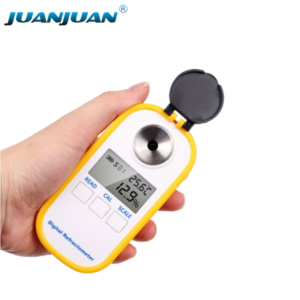 High Quality Digital 0-50% Refractometer Wine Detector 0-50% Oenometer Alcohol Meter Digital Refractometer for Wine-RF042