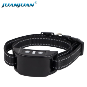 853B Automatic Anti-Bark Device – Black & White Stripe Collar-PT853BC