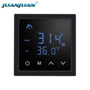 16A Non-WiFi Floor Heating Controller Touch Screen Digital Temp Regulator MH-1828A Heating Thermostat Wide Voltage NTC Sensor Heater Control Panel-WH67