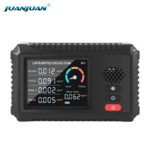HLW-100 LCD Digital 4 in 1 Air Quality Detector Tester Gas Analyzer Air Monitor Detector for Formaldehyde VOC PM2.5/PM10-GM04