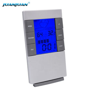 LCD Wireless Weather Station Indoor Outdoor Temperature Humidity Hygrometer Clock Digital Thermometer-HYT017