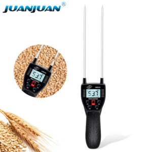 Portable LCD Display Grain Moisture Meter for Peanut Soybean Multifunctional Fibre Moisture Meter Probe Humidity Tester Wheat-HYT049