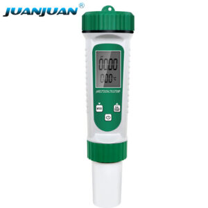 Water Quality Tester High Accuracy Probe 6 in 1 TDS EC Specific Gravity Seawater Temperature PH Meter for Water--PH168