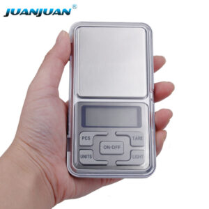 200g/0.01g 5-Key Mini Digital Scale – Pocket Precision Balance with Multi-Function Control-S200BF