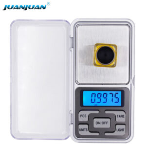 500g/0.1g 5-Key Mini Digital Scale – Large Capacity Pocket Balance with Multi-Function Control-S500AF