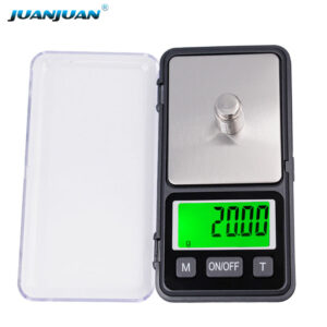 500g/0.01g Large LCD Scale – Green Backlit Display, High Precision Pocket Balance-S00500G
