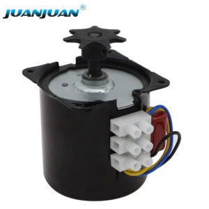 60KTYZ Claw Pole Permanent Magnet Synchronous Low Speed 2.5r/min for Egg Incubators Gear Electric Ac Dc Motor-MT008
