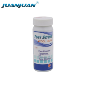 50Pcs/bottle 3 in 1 Water PH Test Strips for Chlorine Alkaline Acid Bromine Hardness for Swimming Pool Spa--PH079