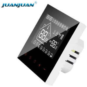 M4A WiFi Floor Heating Thermostat – 16A Electric Heating Controller with APP Control (White)-WH28W