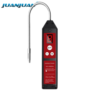 VA127 Smart Halogen Leak Detector – Red, Handheld Refrigerant Gas Sniffer with Audible Alarm-VA127
