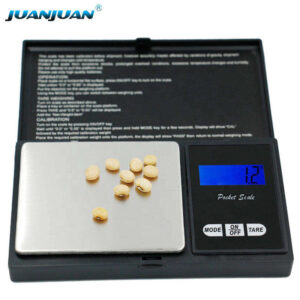 High Precision 500g 0.01g Digital Kitchen Scale Jewelry Gold Balance Weight Gram LCD Pocket Weighting Electronic Scales-S500BB