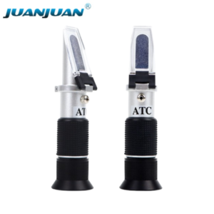 Handheld 0-50% Brix Portable Optical Auto Refractometers Sugar Meter Honey Brix Refractometer Fruit Tester-RF090BX