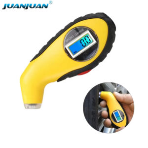 Car Tire Tyre Air Pressure Gauge Meter Manometer Digital LCD Barometers Tester Tool for Auto Motorcycle-CP002
