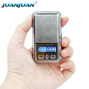 200g/0.01g Mini Digital Scale – Compact Pocket Balance with Backlit Display-S200BM