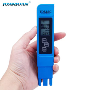 Conductivity 0-5000ppm Water Quality Tester Pen 3 in 1 TDS EC Temperature Meter-EC003