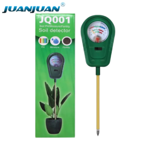 JQ001 3-in-1 Soil Tester – Analog Moisture/pH/Light Meter for Garden, Lawn & Potted Plants-SPH017
