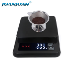 3kg 5kg 10kg LED Precision Electronic Digital Kitchen Coffee Scale Timer USB Power Kitchen Food Scale-S025