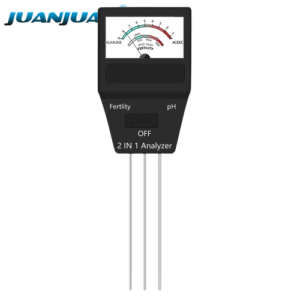 2-in-1 Black Soil Tester – Digital Moisture & pH Meter for Garden, Lawn, and Potted Plants-SPH010