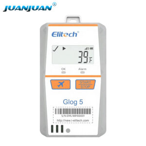 -30-70°C LCD Digital Display Disposable Built-in Single Temperature Data Logger